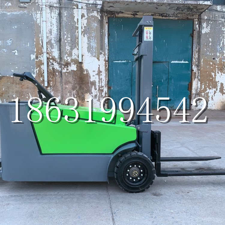 八步区小型电动叉车1吨2吨步行站驾式电瓶堆高充电装卸车液压升降车铲车